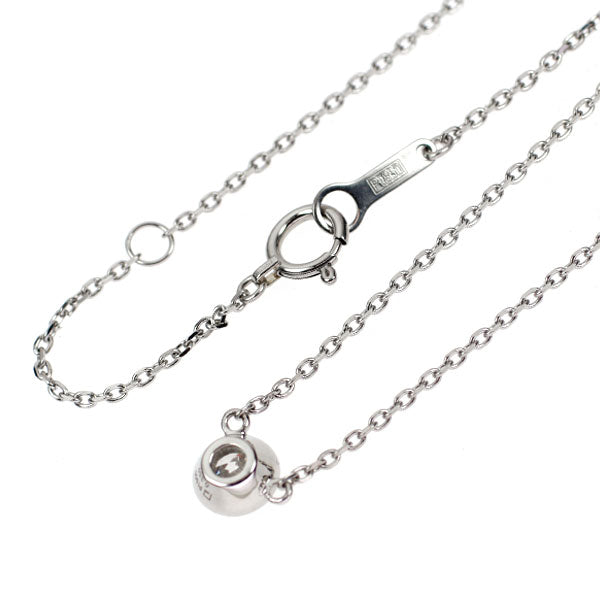 Pt900/ Pt850 ダイヤモンド ペンダントネックレス 0.359ct F VS2 3EXHC