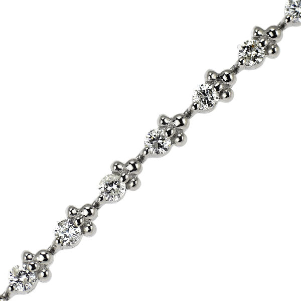 Pt850 ダイヤモンド テニスブレスレット 1.00ct
