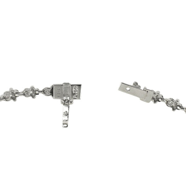 Pt850 ダイヤモンド テニスブレスレット 1.00ct