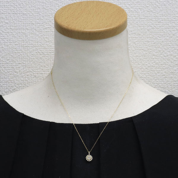 K18YG ダイヤモンド ペンダントネックレス 0.30ct