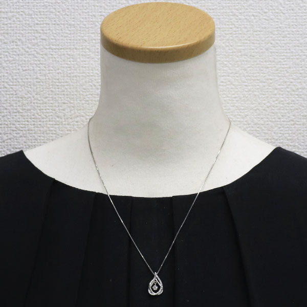 Pt900/ Pt850 ダイヤモンド ペンダントネックレス 0.186ct L SI2 VG D0.15ct