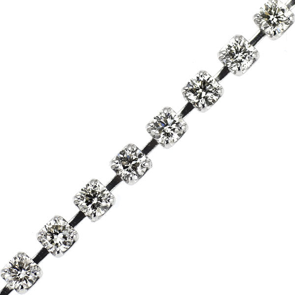 Pt850 ダイヤモンド テニス ブレスレット 2.00ct