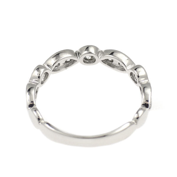 K18WG ダイヤモンド リング 0.44ct