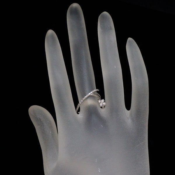K18WG ダイヤモンド リング 0.32ct