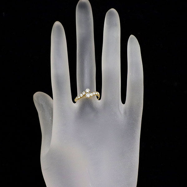 K18YG ダイヤモンド リング 0.52ct