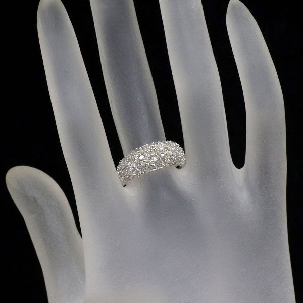 K18WG ダイヤモンド リング 0.50ct