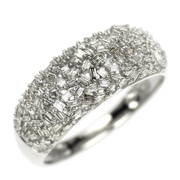 K18WG ダイヤモンド リング 0.50ct