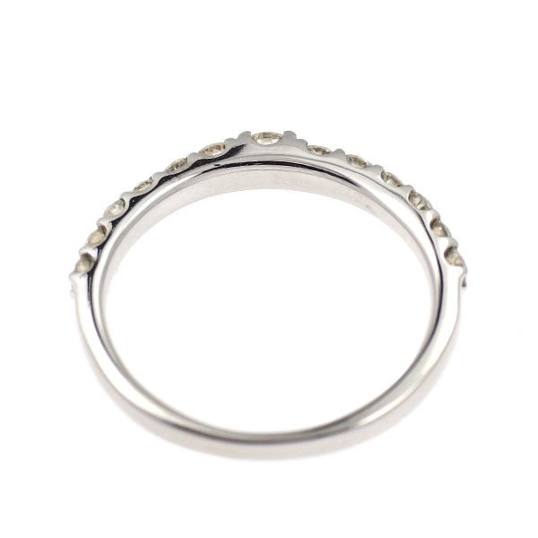 K18WG ダイヤモンド リング 0.50ct ハーフエタニティ