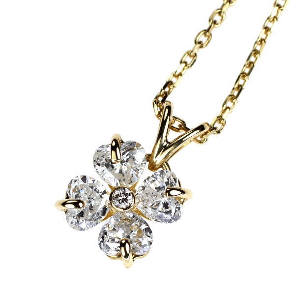 K18YG ダイヤモンド ペンダントネックレス 1.16ct