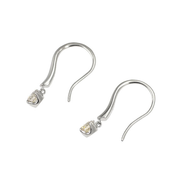 Pt900 ダイヤモンド ピアス 0.40ct