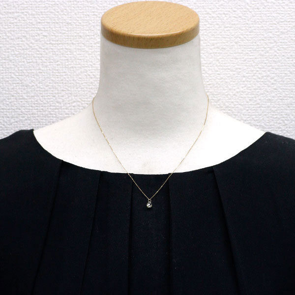 K18YG ブリオレットカット ダイヤモンド ネックレス 0.807ct LY I1