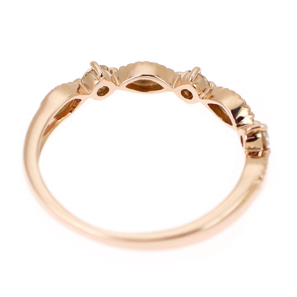 K18PG ダイヤモンド リング 0.12ct