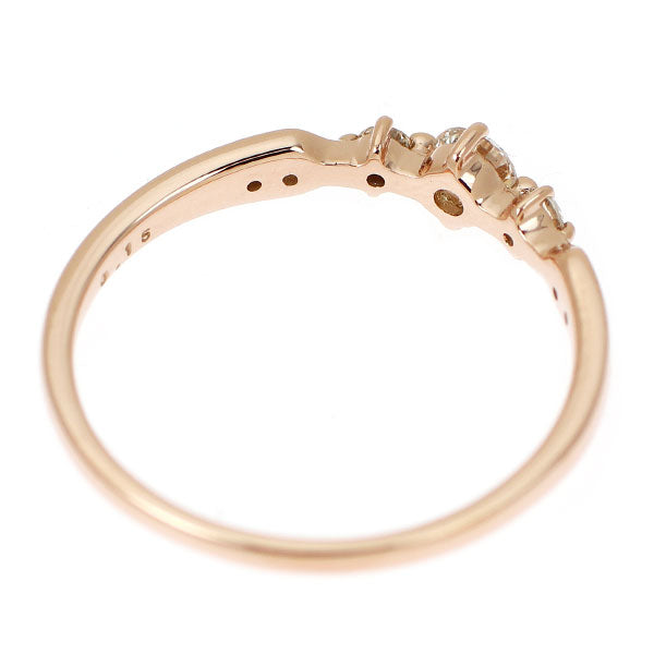 K18PG ダイヤモンド リング 0.15ct