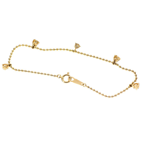 K18YG ダイヤモンド ブレスレット 0.50ct