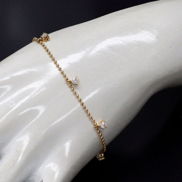 K18YG ダイヤモンド ブレスレット 0.50ct