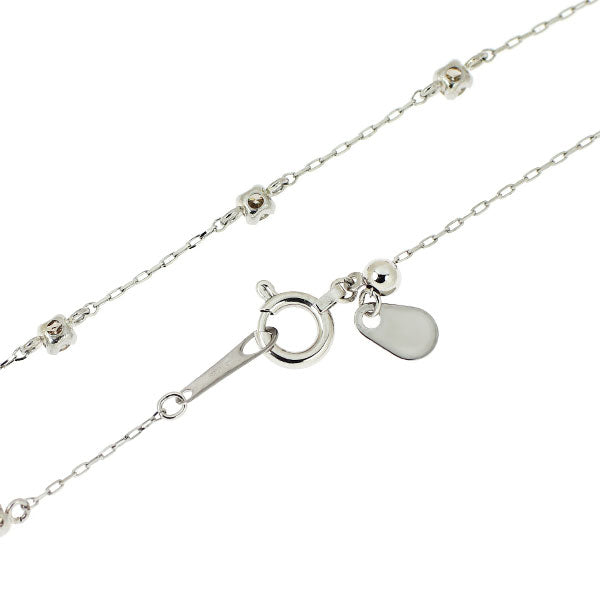 Pt900 ダイヤモンド ブレスレット 0.25ct ステーション