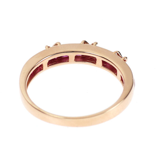 K10PG ルビー リング 0.96ct