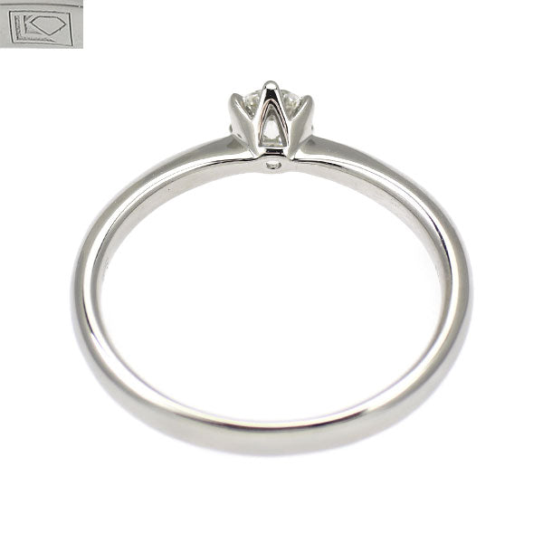 ラザールキャプラン Pt950 ダイヤモンド リング 0.19ct