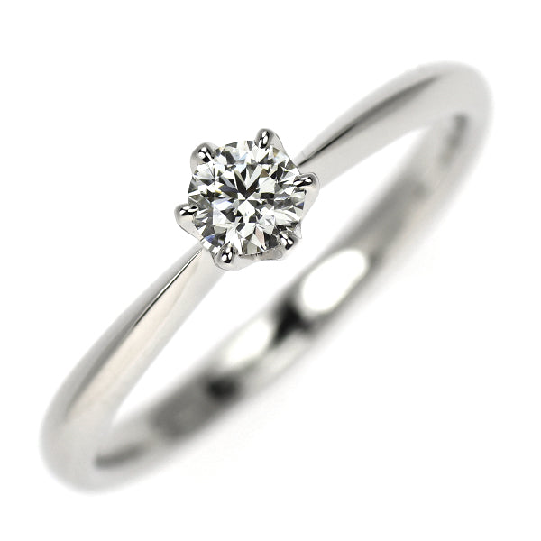 ラザールキャプラン Pt950 ダイヤモンド リング 0.19ct