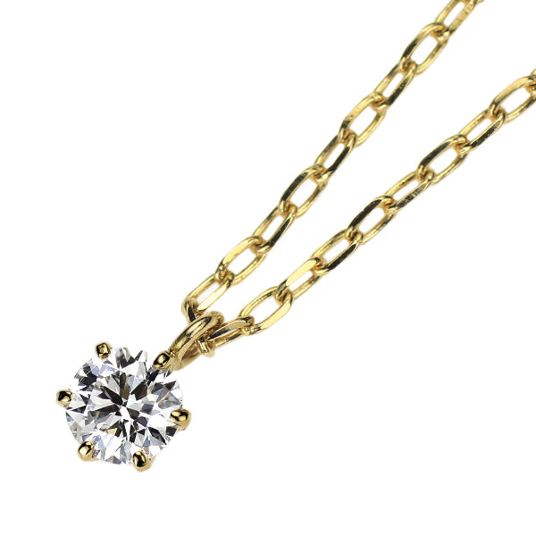 K18YG ダイヤモンド ペンダントネックレス 0.10ct