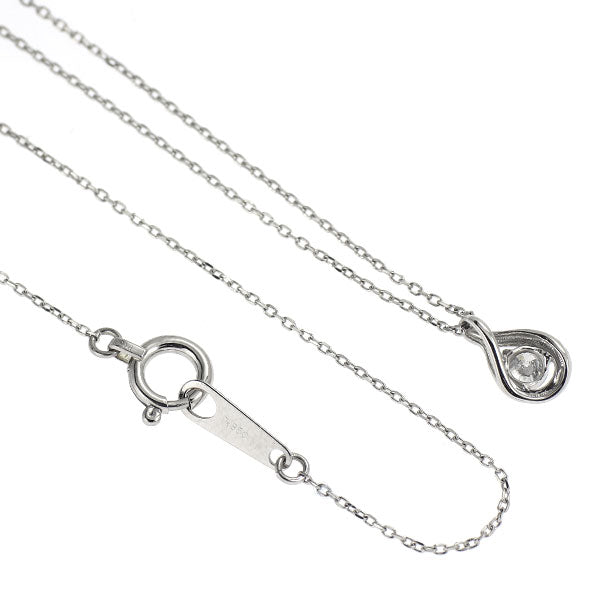 Pt900/ Pt850 ダイヤモンド ペンダントネックレス 0.08ct