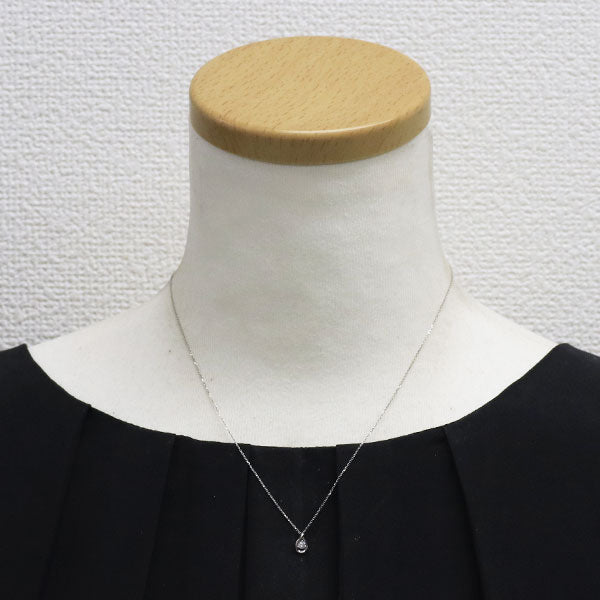 Pt900/ Pt850 ダイヤモンド ペンダントネックレス 0.08ct