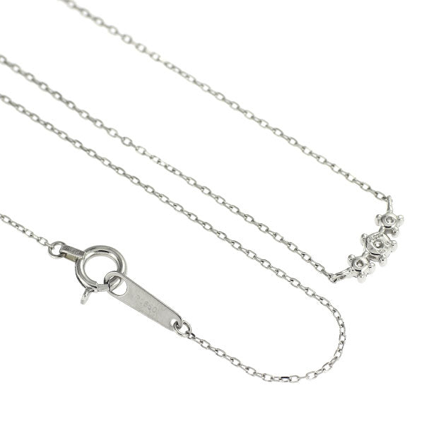 Pt900/ Pt850 ダイヤモンド ペンダントネックレス 0.10ct