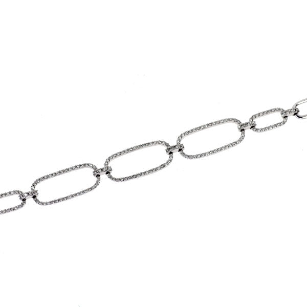 Pt900/ Pt850 ダイヤモンド ブレスレット 0.75ct