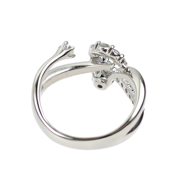 小寺智子 Pt900 ダイヤモンド リング 0.31ct
