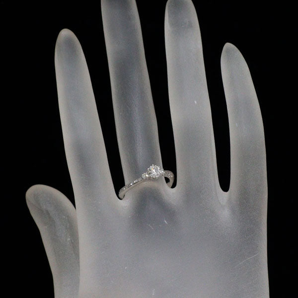 EITO Pt950 ダイヤモンド リング 0.32ct D IF 3EX