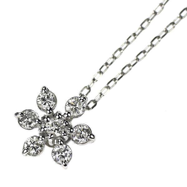 Pt900/ Pt850 ダイヤモンド ペンダントネックレス 0.20ct
