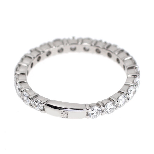 ロイヤルアッシャー Pt900 ダイヤモンド リング 1.22ct  セミエタニティ