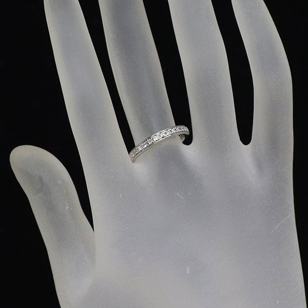アイプリモ Pt950 ダイヤモンド リング 0.11ct ハーフエタニティ