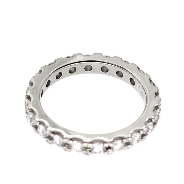 Pt900 ダイヤモンド ピンキー リング 0.70ct フルエタニティ