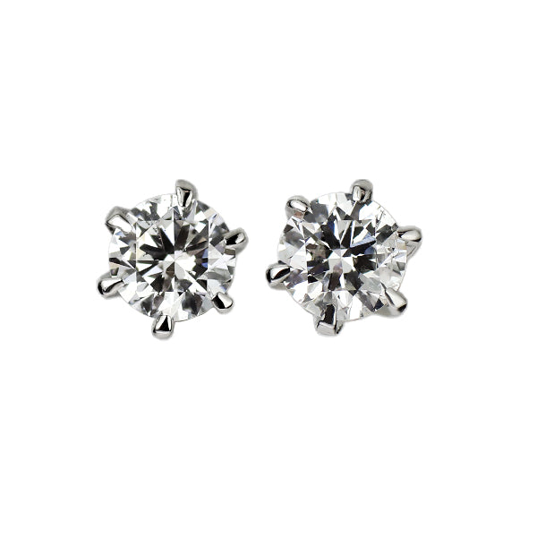 Pt900 ダイヤモンド ピアス 0.30ct スタッド