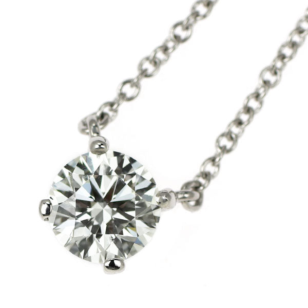 ティファニー Pt950 ダイヤモンド ペンダントネックレス 0.707ct I VS2 EXHC 《セルビー銀座店》【中古】