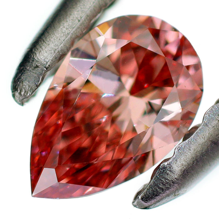 新品 アーガイル産地証明付 天然ストレートピンクダイヤモンド ルース 0.100ct FIP 5PR VS1 【エスコレ】