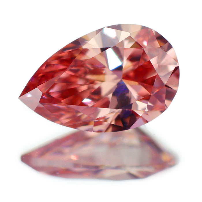 新品 アーガイル産地証明付 天然ストレートピンクダイヤモンド ルース 0.100ct FIP 5PR VS1 【エスコレ】