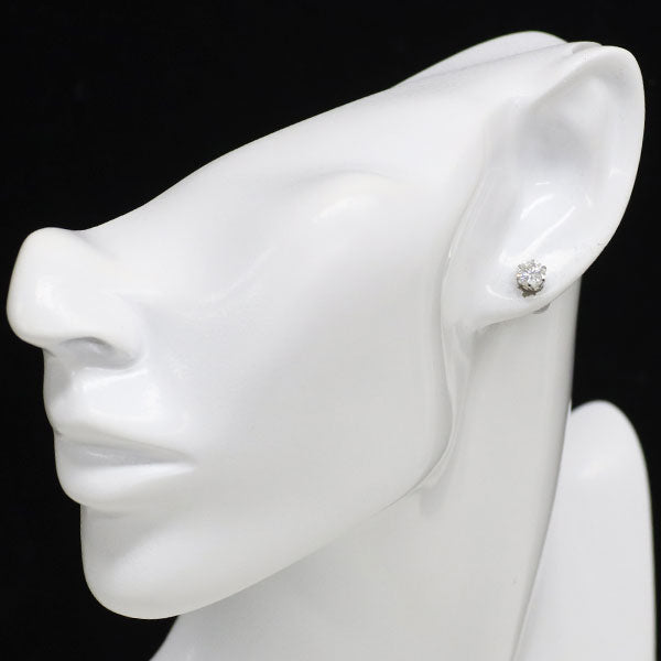 新品 Pt900 ダイヤモンド ピアス 1.203ct F/G SI1/SI2 VG/G【エスコレ】スタッド