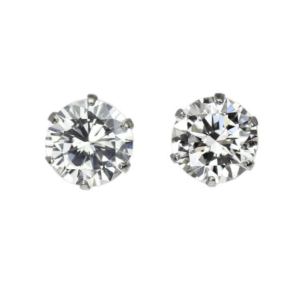 新品 Pt900 ダイヤモンド ピアス 1.203ct F/G SI1/SI2 VG/G【エスコレ】スタッド