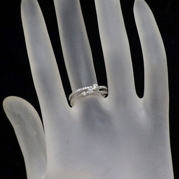 K18WG ダイヤモンド リング 0.29ct