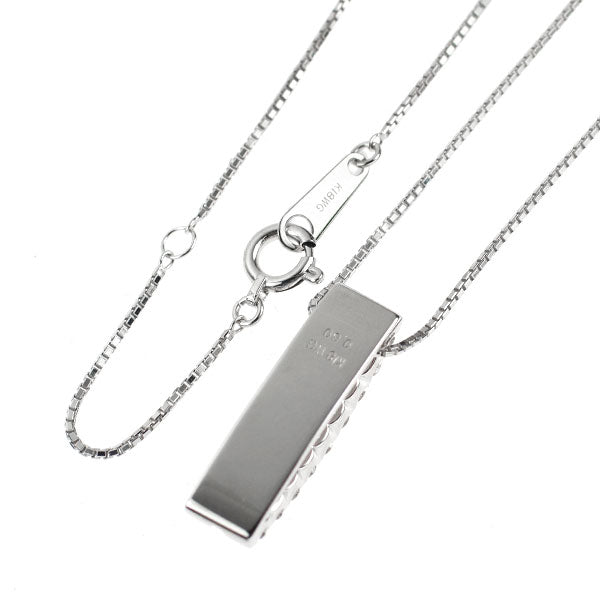 K18WG ダイヤモンド ペンダントネックレス 0.60ct