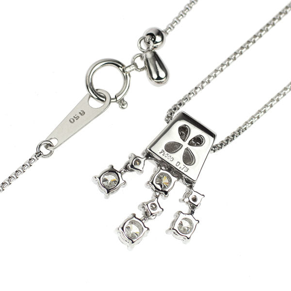 Pt900/ Pt850 ダイヤモンド ペンダントネックレス 0.73ct