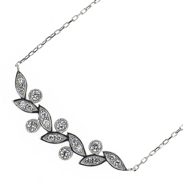Pt900/ Pt850 ダイヤモンド ペンダントネックレス 0.20ct