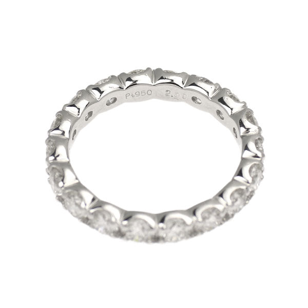 Pt950 ダイヤモンド リング 2.00ct フルエタニティ