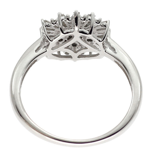 K18WG ダイヤモンド リング 0.43ct