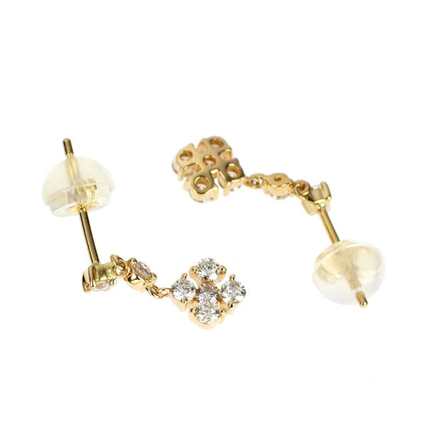 K18YG ダイヤモンド ピアス 0.30ct