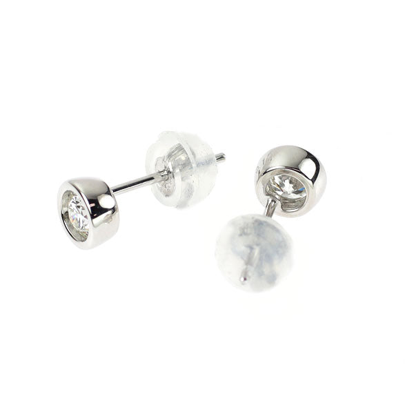 Pt900 ダイヤモンド ピアス 0.28ct