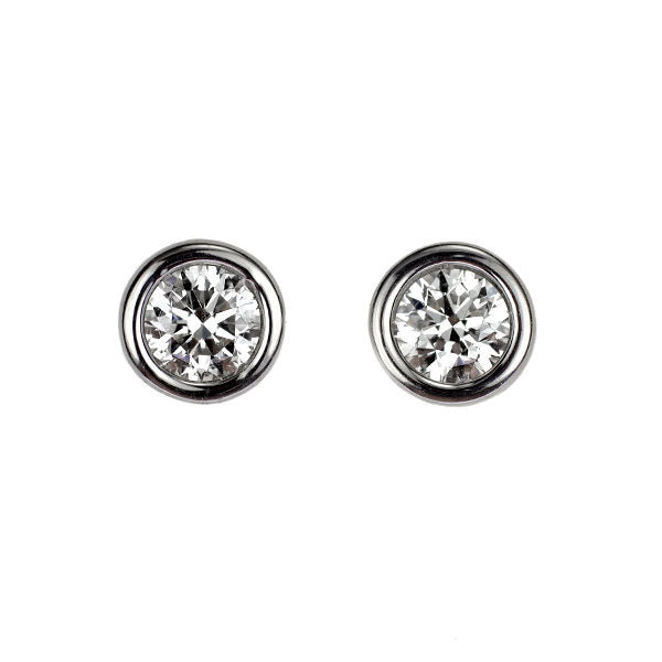 Pt900 ダイヤモンド ピアス 0.28ct
