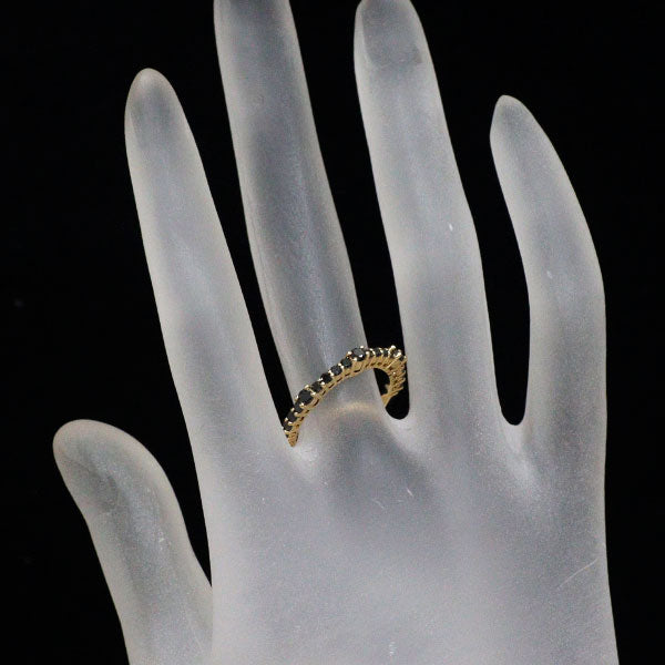 ポンテヴェキオ K18YG ブラックダイヤモンド リング 0.53ct